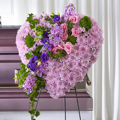 Treasured Love Standing Heart –  Flowers And Decor Same Day, Vero Beach FL
