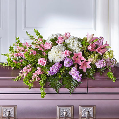 Life's Gratitude Casket Spray –  Flowers And Decor Same Day, Vero Beach FL