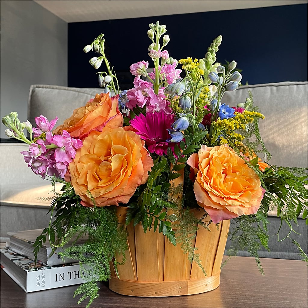 Garden of Life Basket –  Flowers And Decor Same Day, Vero Beach FL