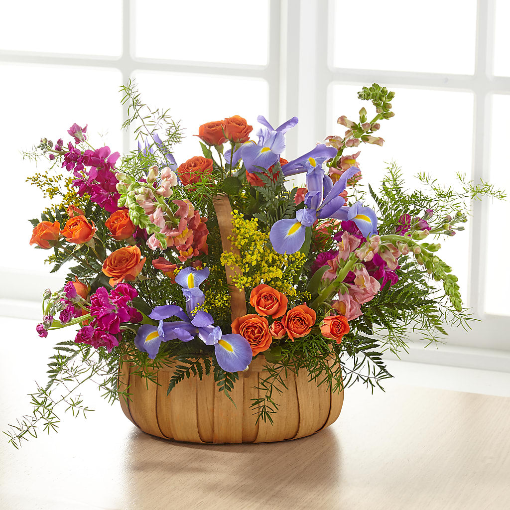 Garden of Life Basket –  Flowers And Decor Same Day, Vero Beach FL