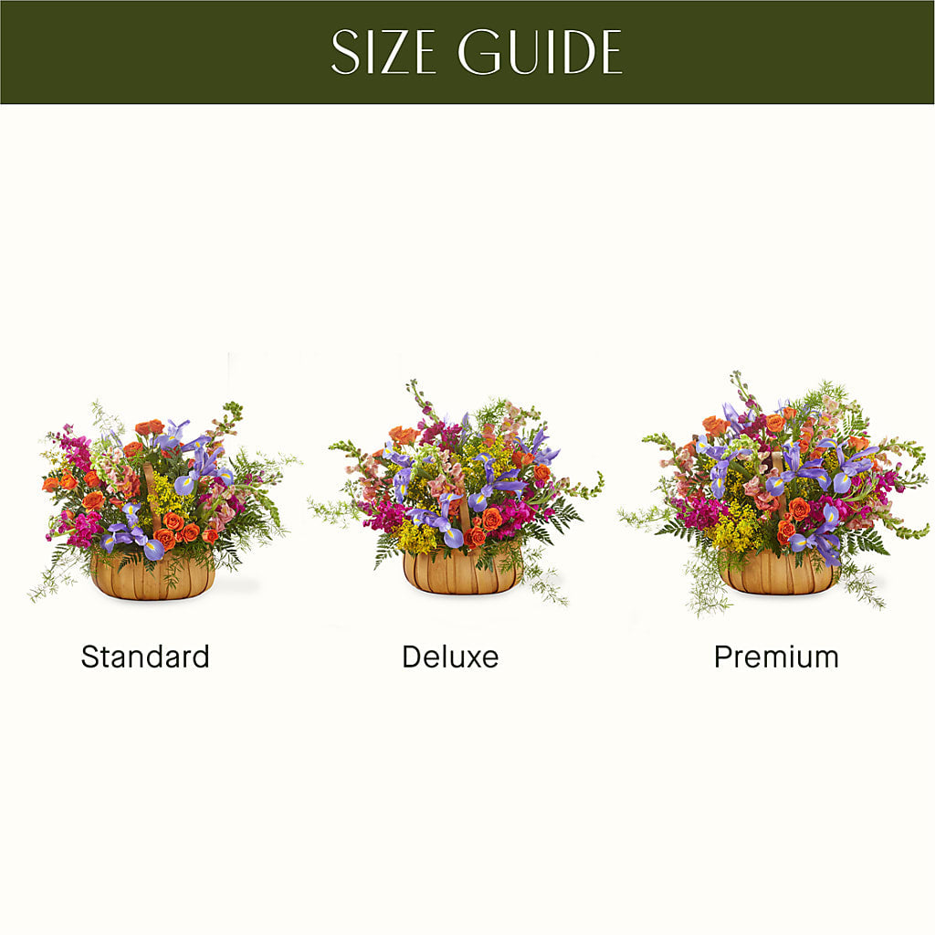 Garden of Life Basket –  Flowers And Decor Same Day, Vero Beach FL