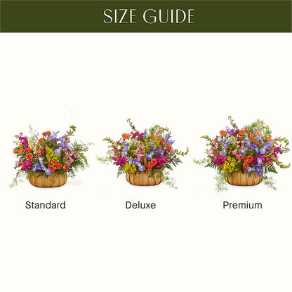Garden of Life Basket –  Flowers And Decor Same Day, Vero Beach FL