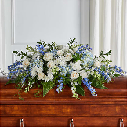 Timeless Essence Casket Spray –  Flowers And Decor Same Day, Vero Beach FL