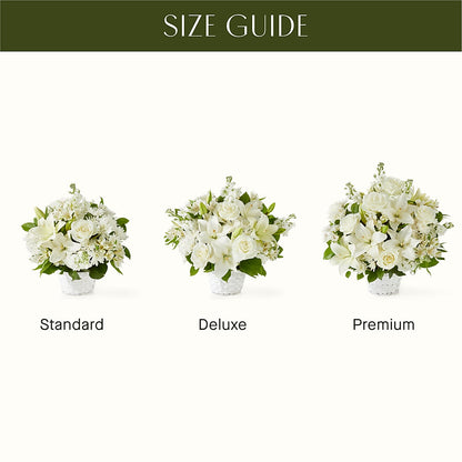 Peaceful Reflections Arrangement –  Flowers And Decor Same Day, Vero Beach FL