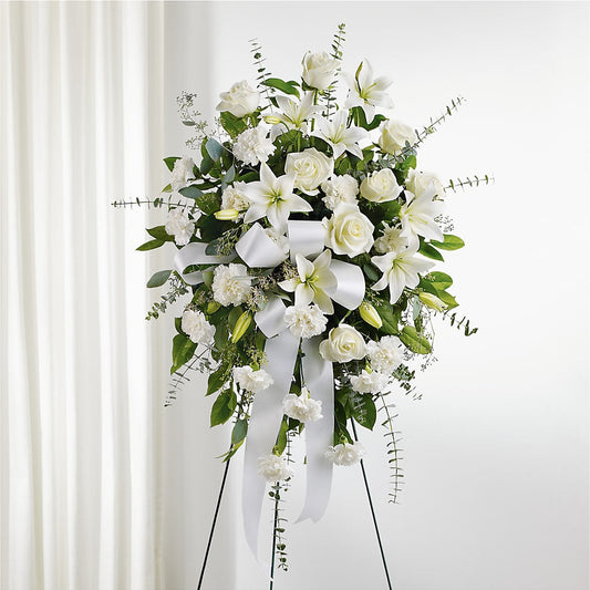 With Care Standing Spray –  Flowers And Decor Same Day, Vero Beach FL