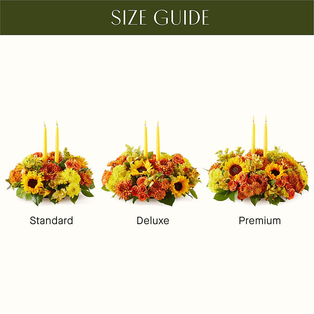 Autumn Harmony Centerpiece –  Flowers And Decor Same Day, Vero Beach FL