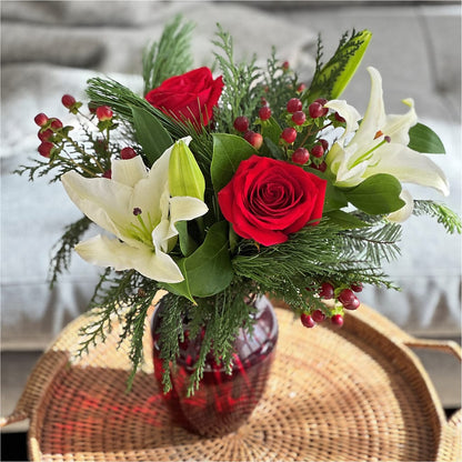 Evergreen Delight Bouquet –  Flowers And Decor Same Day, Vero Beach FL