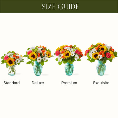 Sun-drenched Blooms Bouquet –  Flowers And Decor Same Day, Vero Beach FL