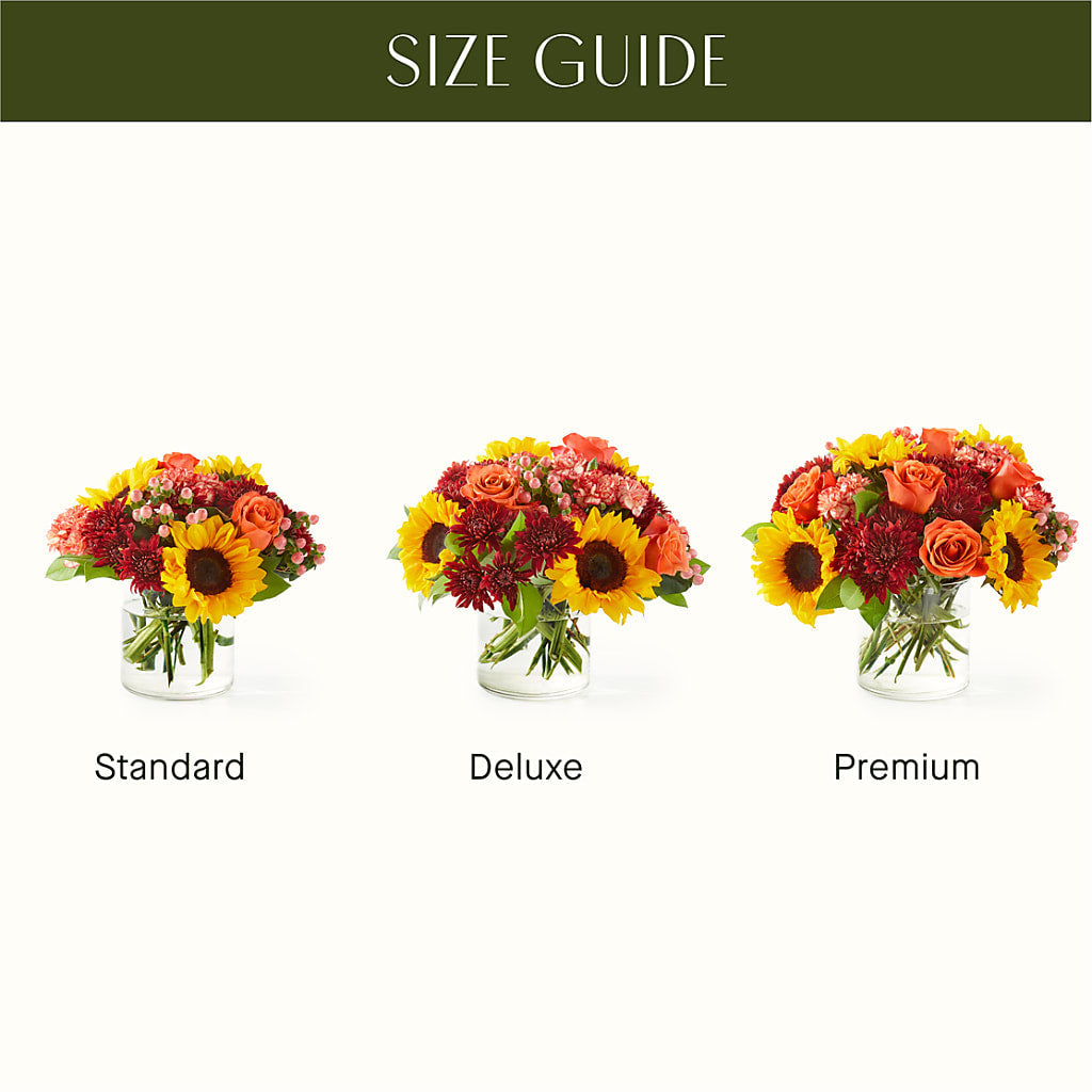 September Sunset Bouquet –  Flowers And Decor Same Day, Vero Beach FL