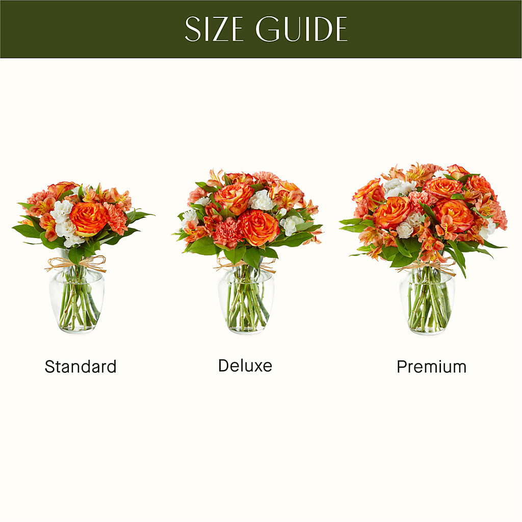 Apricot Glow Bouquet –  Flowers And Decor Same Day, Vero Beach FL
