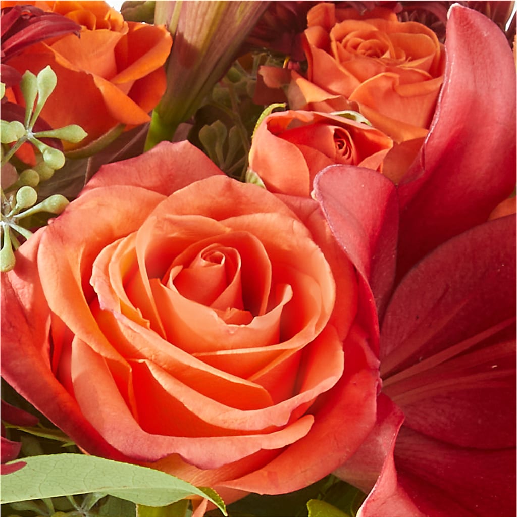 Crimson Leaves Bouquet –  Flowers And Decor Same Day, Vero Beach FL