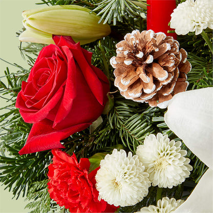Seasonal Festivities Centerpiece –  Flowers And Decor Same Day, Vero Beach FL