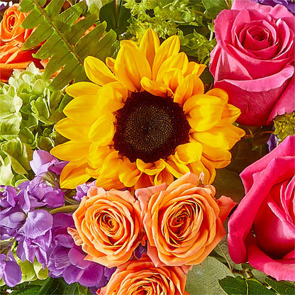 Vibrant Greetings Bouquet –  Flowers And Decor Same Day, Vero Beach FL