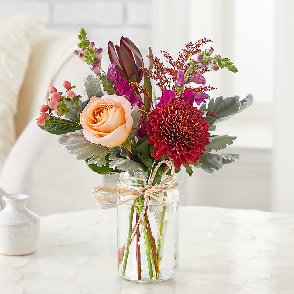 Moody Hues Bouquet –  Flowers And Decor Same Day, Vero Beach FL