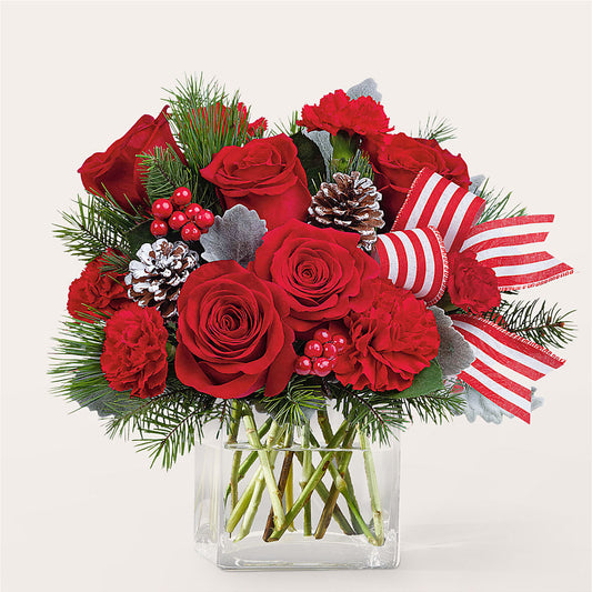 Baking Spirits Bright Bouquet –  Flowers And Decor Same Day, Vero Beach FL