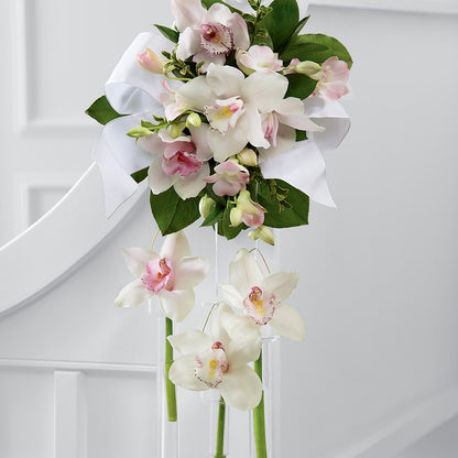 Perfect Entrance Pew Arrangement –  Flowers And Decor Same Day, Vero Beach FL