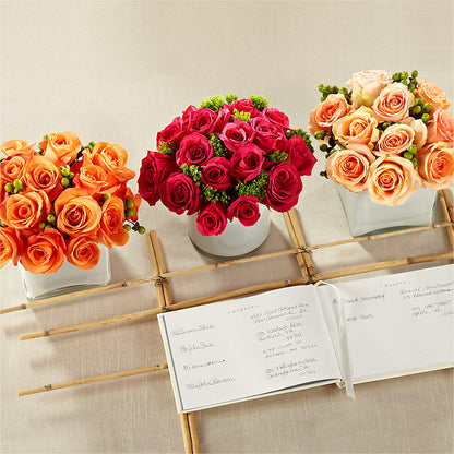Dawn Rose Centerpiece –  Flowers And Decor Same Day, Vero Beach FL