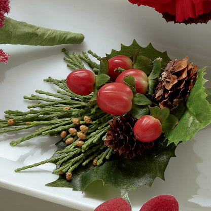 Red Berry Boutonniere –  Flowers And Decor Same Day, Vero Beach FL