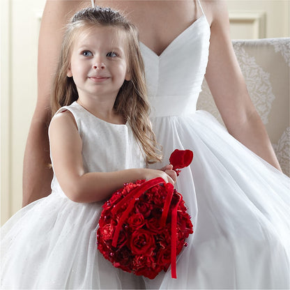 Pure at Heart Flower Girl Arrangement –  Flowers And Decor Same Day, Vero Beach FL