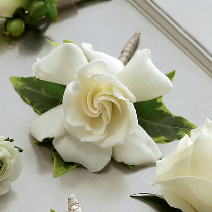 Gardenia Boutonniere –  Flowers And Decor Same Day, Vero Beach FL